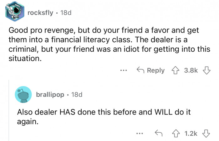Here's how the Reddit community reacted to u/redditadmindumb87's post: