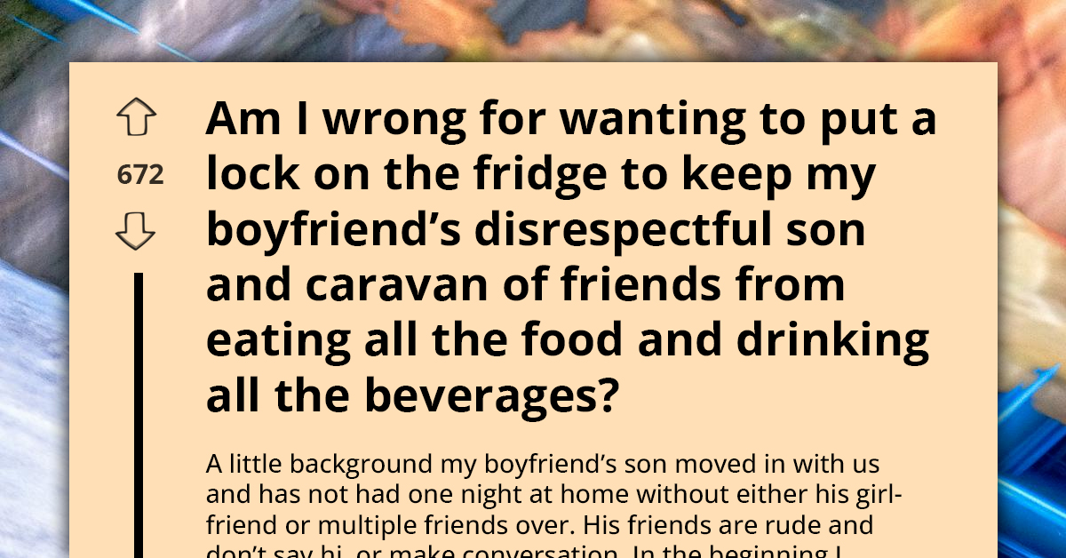 "Should I Put Lock On Fridge" - Pregnant Lady Cries Out As Boyfriend's Lazy Son Is Giving Her More Problems Than She Can Handle