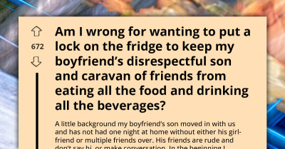 "Should I Put Lock On Fridge" - Pregnant Lady Cries Out As Boyfriend's Lazy Son Is Giving Her More Problems Than She Can Handle