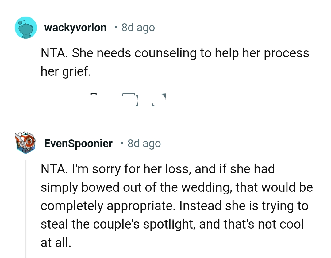 She Is Trying to Steal the Couple's Spotlight