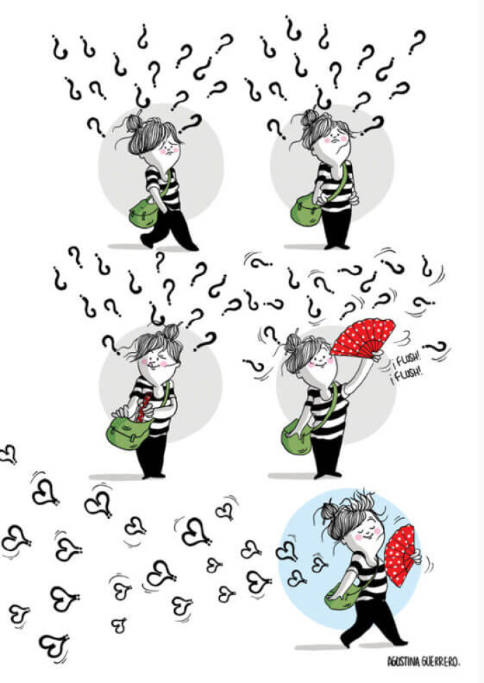 13. Flush, flush away!