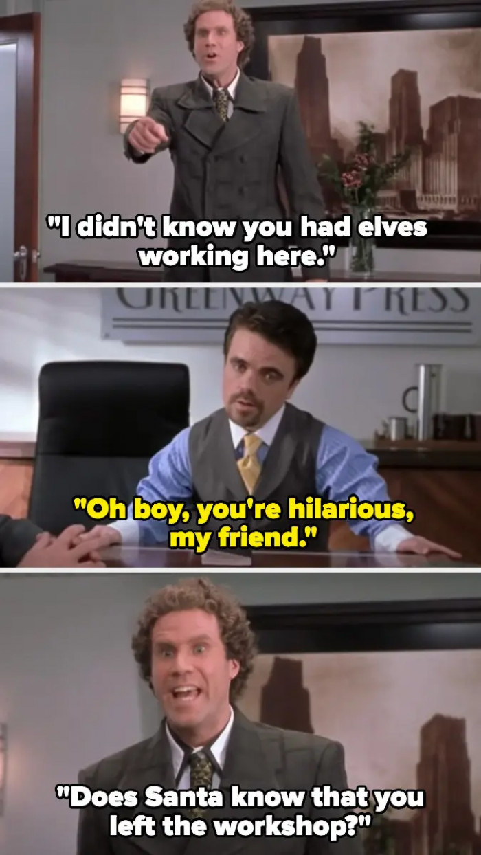 12. When Buddy Thought Miles Was an Elf in Elf
