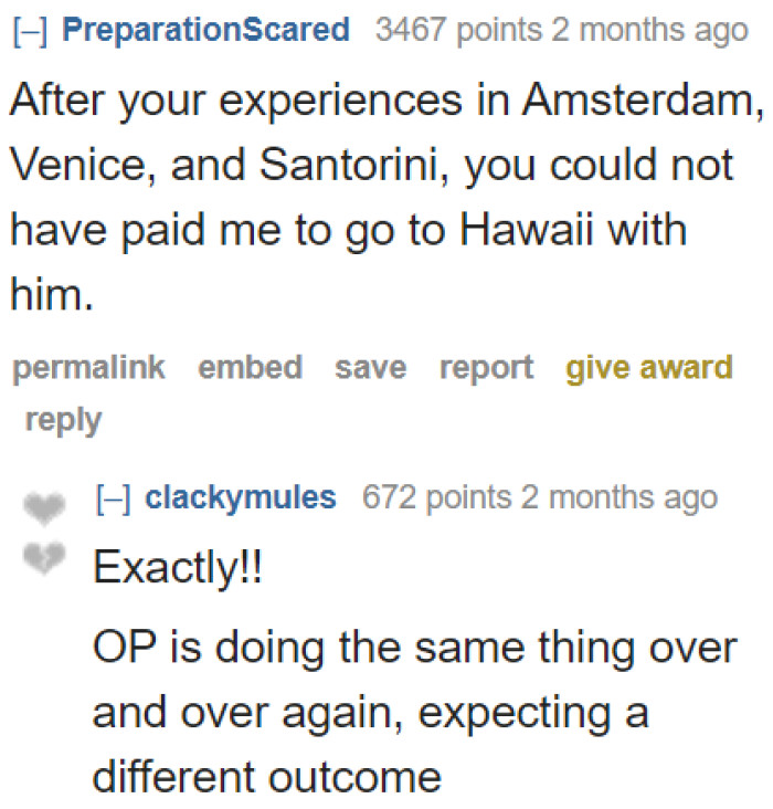 Let's just hope she realizes how much better things can be if she isn't in a relationship with this guy.