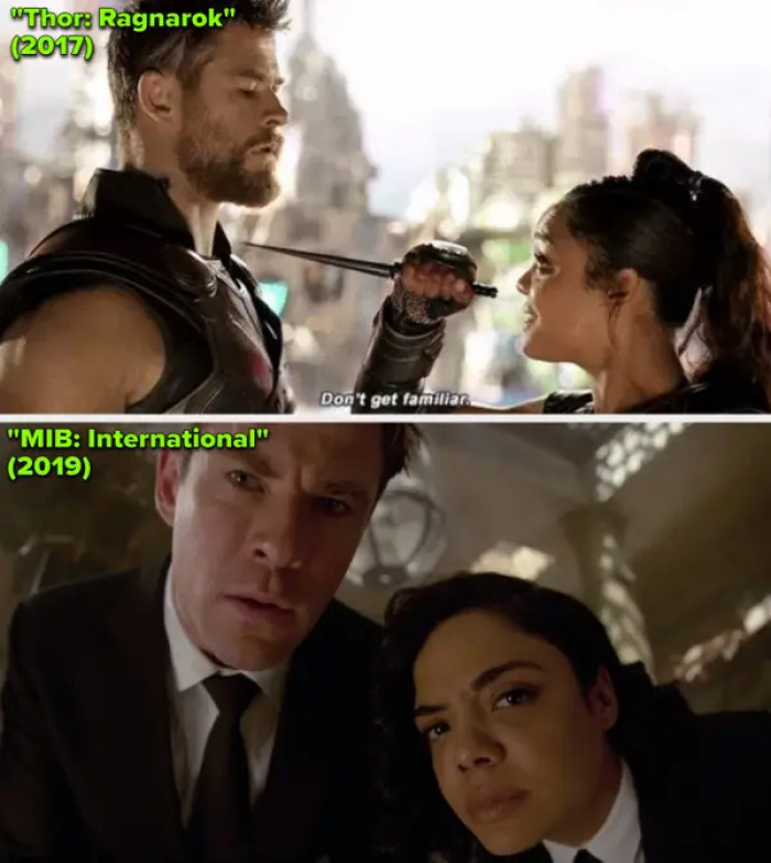 6. Chris Hemsworth & Tessa Thompson