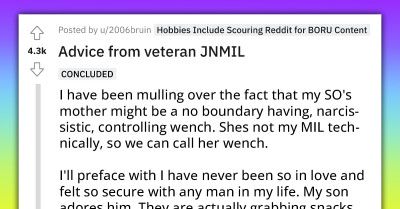 Redditor Shares How Her Partner's Narcissist Mother Controls His Life And Inevitably Ruins Their Relationship