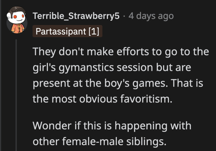 Not to jump to conclusions but the favoritism is too obvious to ignore