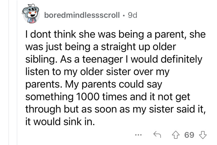 When it comes to siblings, it hits differently.