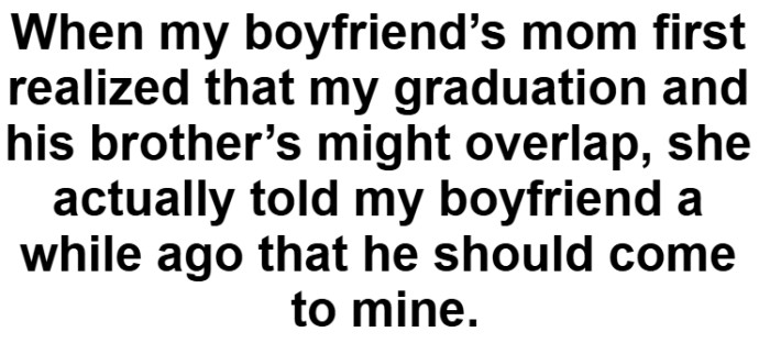 Early on, there was already support for him showing up for her.