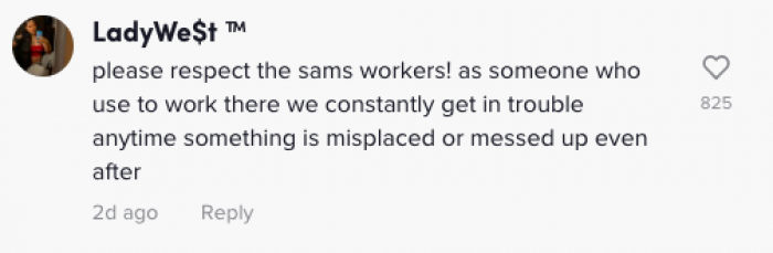 Again, this kind of behavior seriously disrupts inventory and counts.