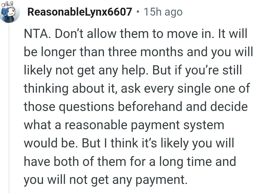 Let's head into to the comments section and find out what other Redditors have to say...