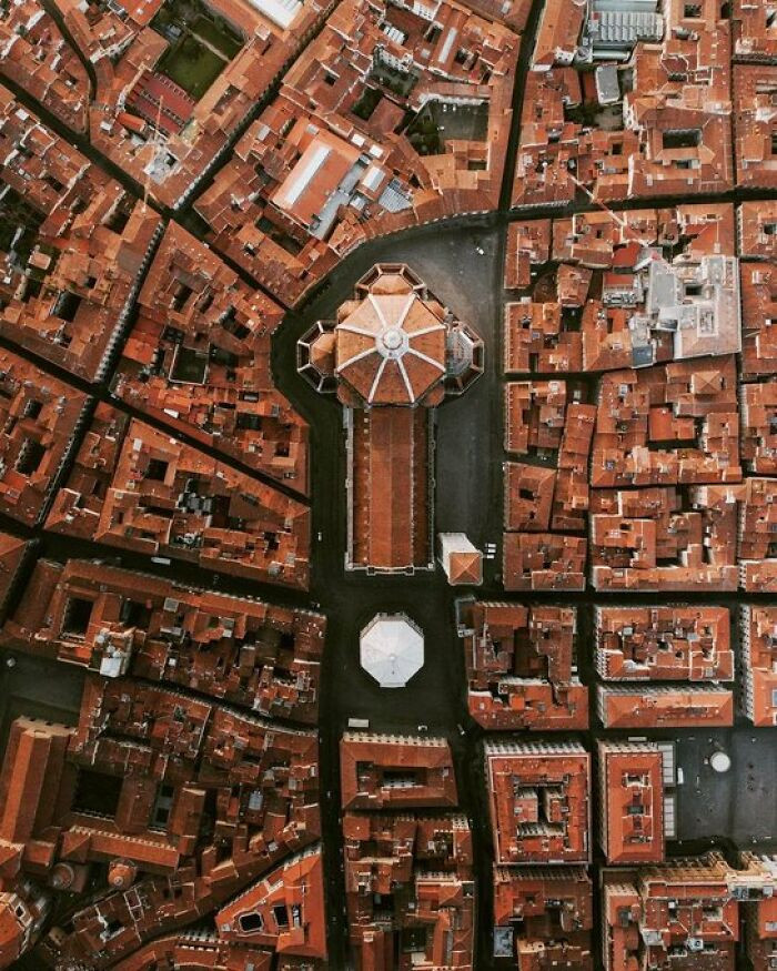 "The Florence Cathedral From Above"