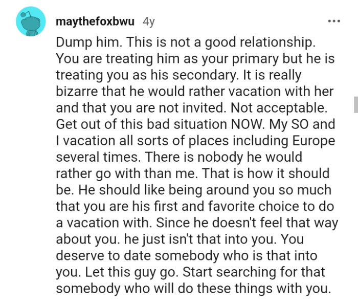 Getting out of the bad situation now.