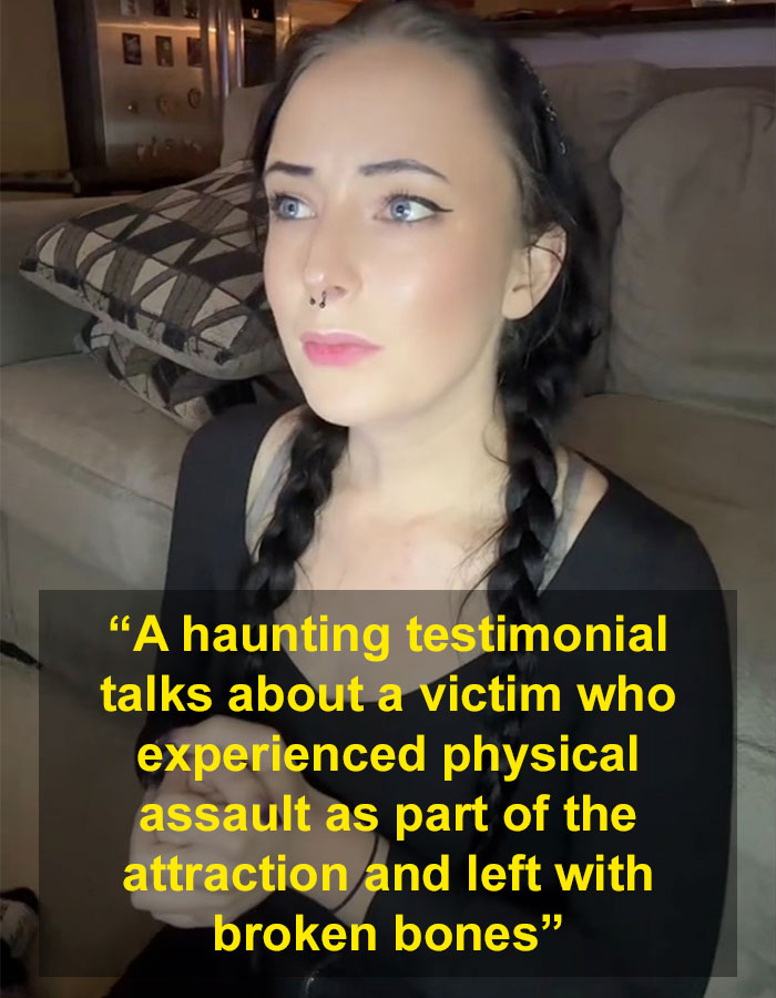 A survivor recounted a horrifying experience where she left McKamey Manor with broken bones. Yikes.