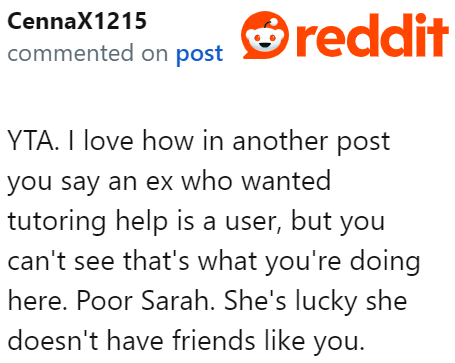 One Redditor even investigates the OP further and discovered something.