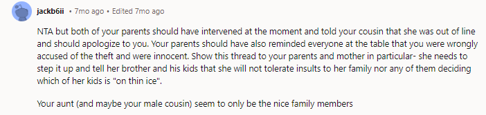 NTA - could start by telling your uncle to raise her daughter better not to be everyone's property.