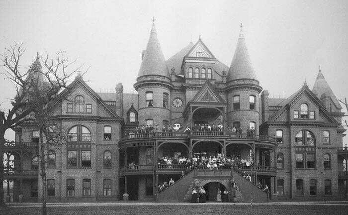 The “Raleigh Castle,” Downtown Raleigh, North Carolina. Built In 1899 And Demolished In 1967