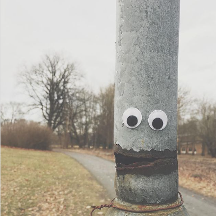 Eyebombing aims to inspire people to see the world from a new perspective