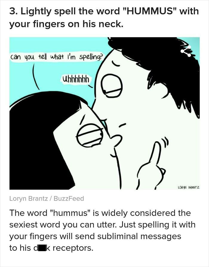 26. Spelling the word hummus