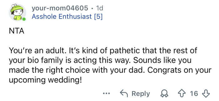 They’re acting pathetic.