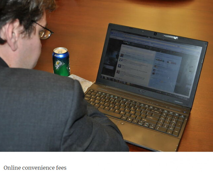 20. The convenience fees we pay online