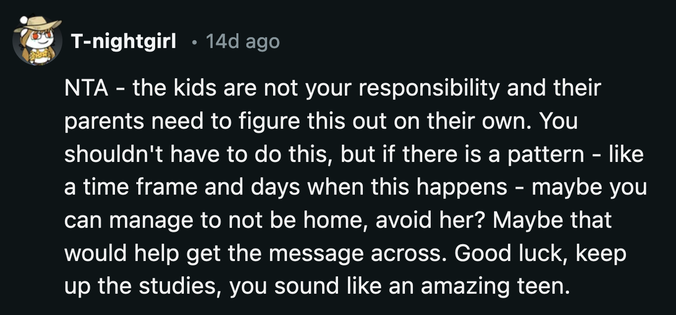 OP has to stop engaging and arguing with her aunt. It's a waste of time.