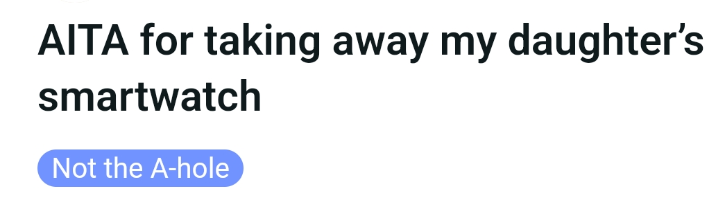 And Here Is the Headline