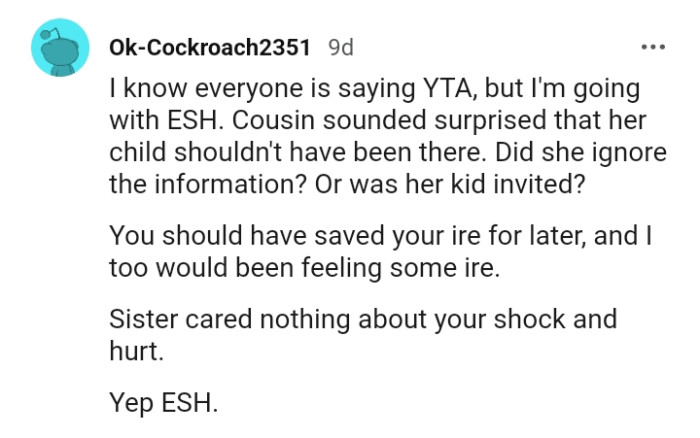 You should have saved your ire for later