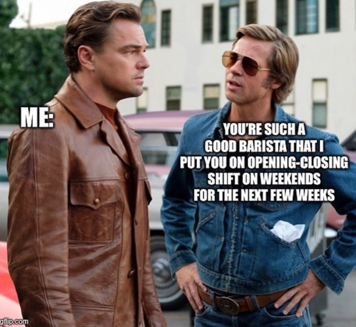 23. When you can't even make a suggestion.