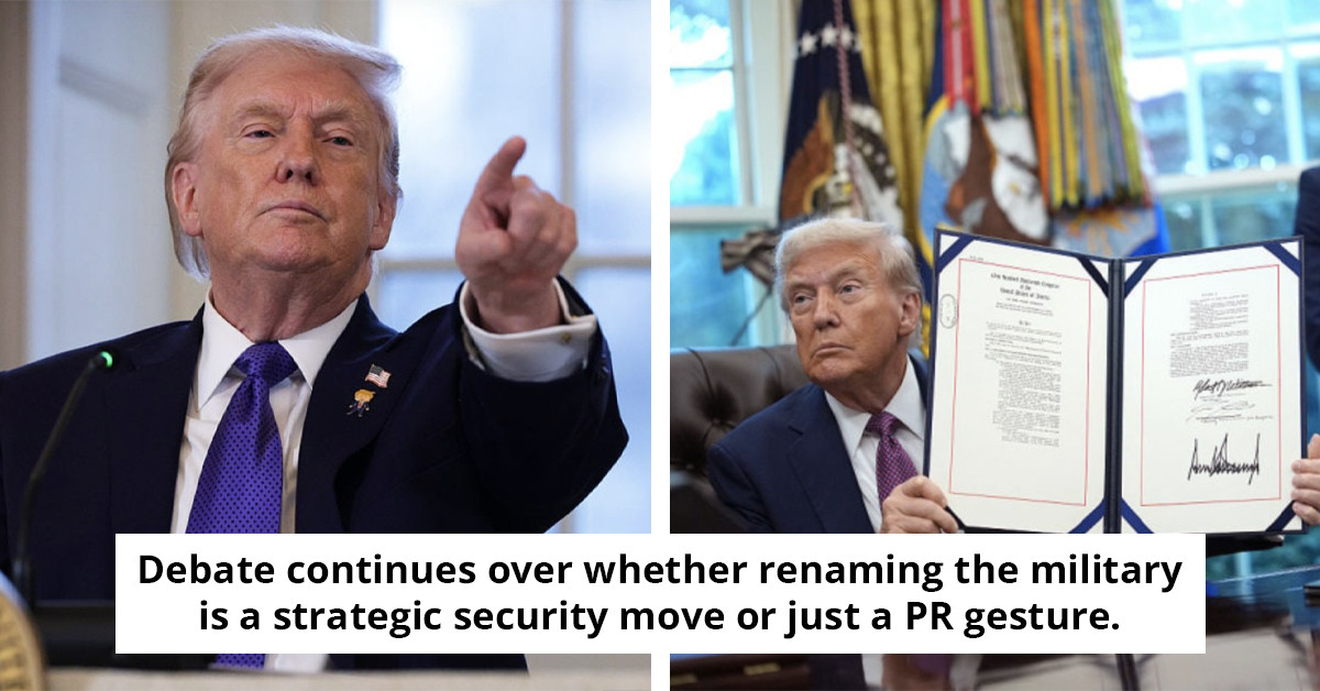 Trump's Defense Department rebranding could burden taxpayers with a $125 million expense, according to newly disclosed budget information.
