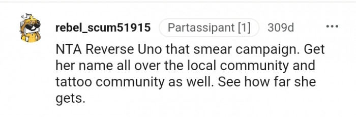 Get her name all over the local community