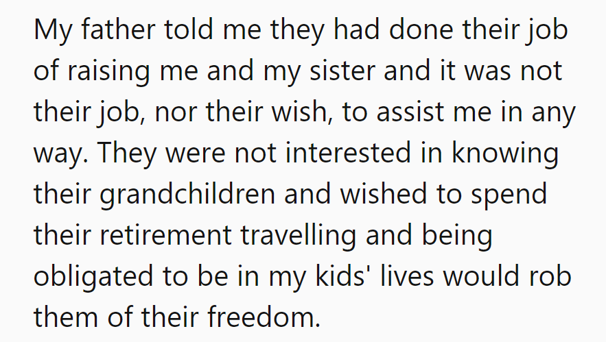 Retirement goals: travel > babysitting. Who needs daycare when there are jet-setting grandparents?
