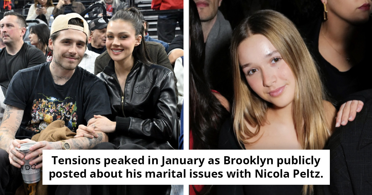 Harper Beckham, 14, reaches out to her three brothers amid ongoing family tensions.