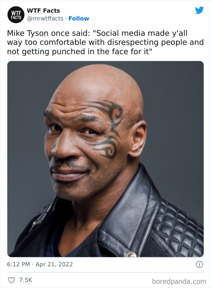 7. Social media has made us all too comfortable