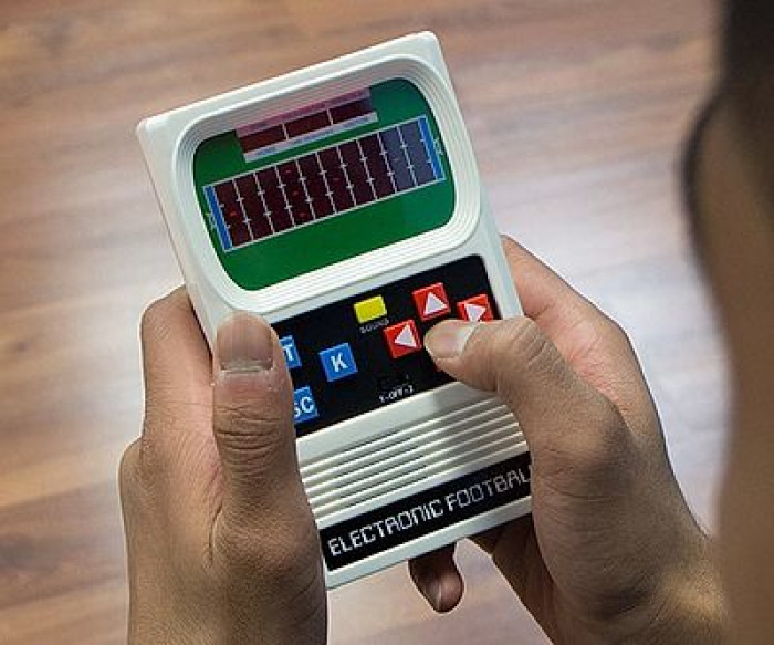 38. Electronic Football Handheld Game - $59.00