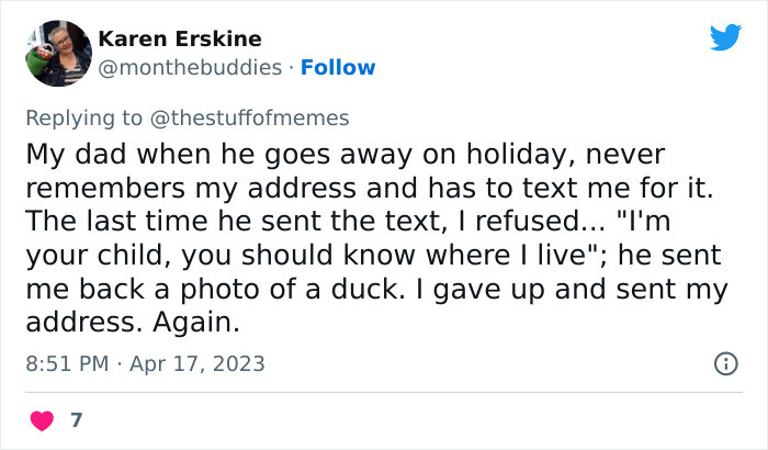 It's tiring for him to remember