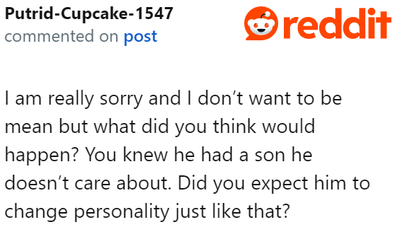 Real talk from a Redditor.