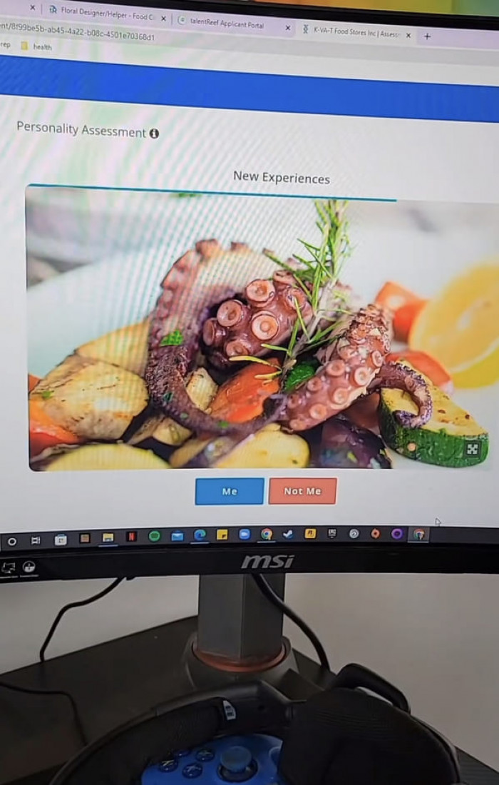 The questions honestly get even more confusing as she goes through them.