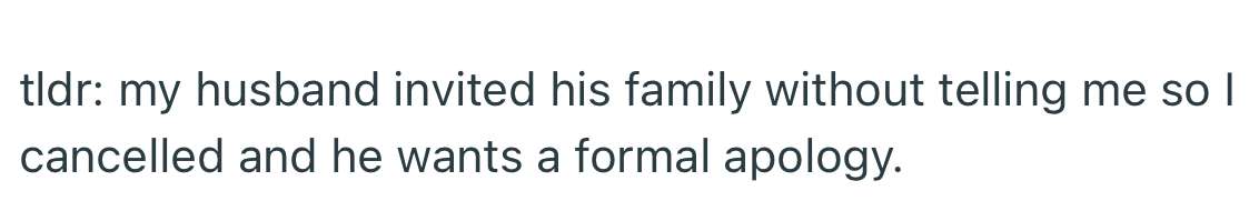 Too long, didn’t read