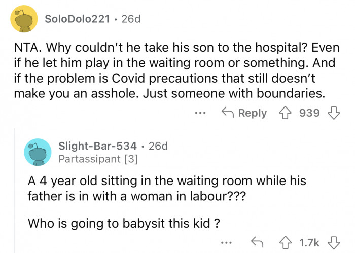 It's normal to set boundaries and make sure they are respected.