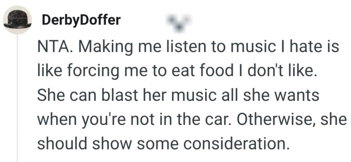 Show some consideration