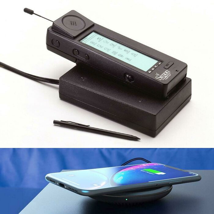 "Ibm Simon (1994) vs. iPhone 11 (2019)"