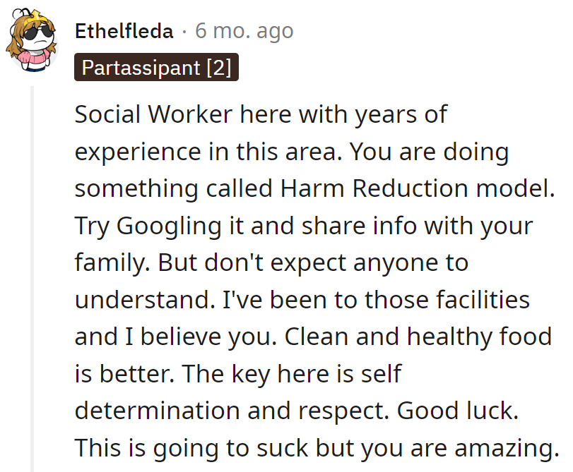 Harm Reduction Pro Tip: Google it for family.