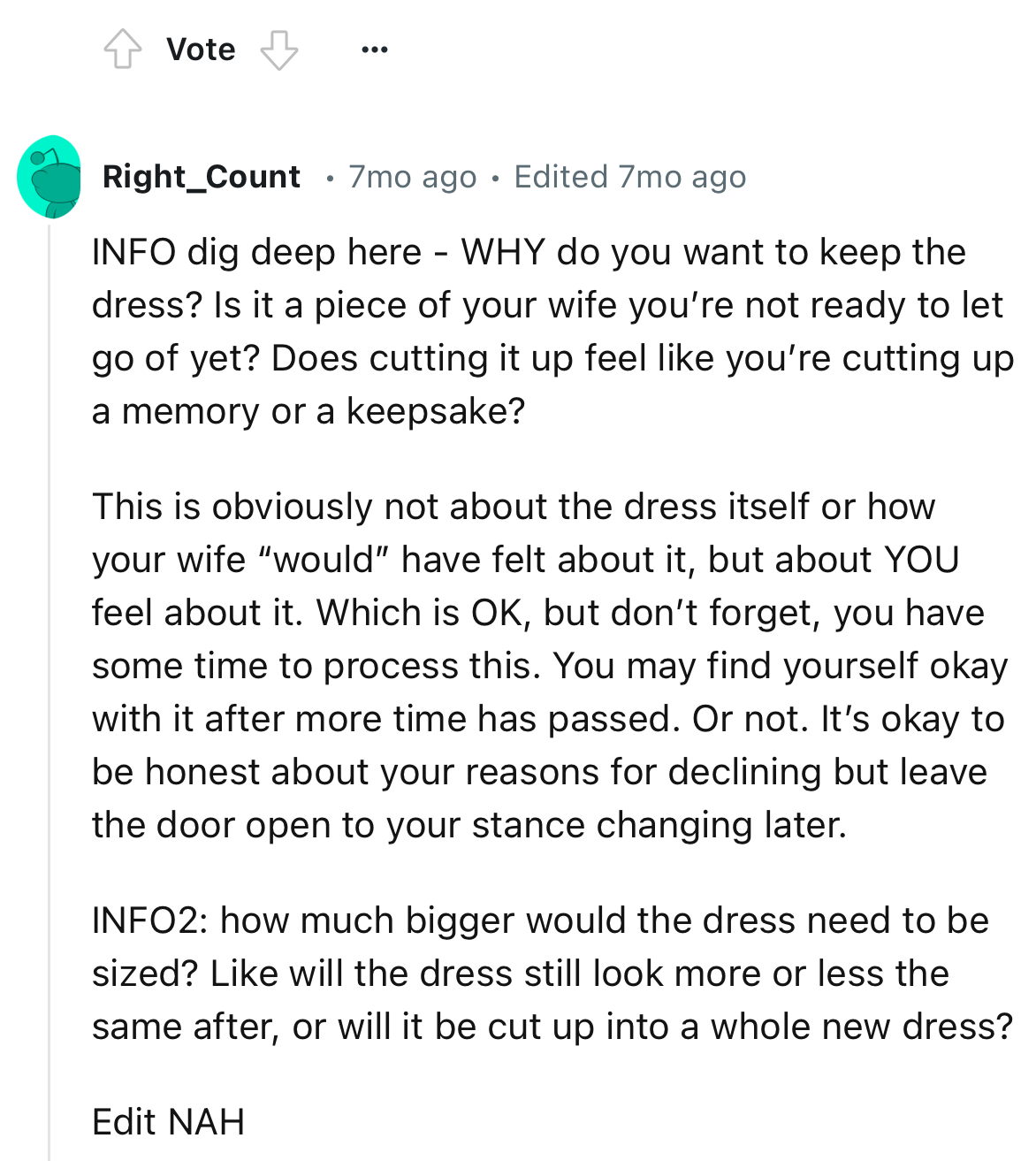 Check out some interesting comments below: