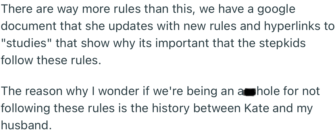 The rules are a lot more than we know