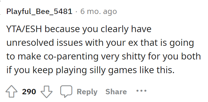 They obviously have unresolved issues, so it's best that they seek help now before the baby arrives.