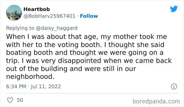 46. The boating booth