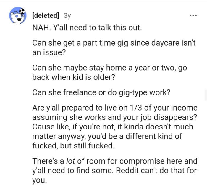 The OP needs to ask his wife certain questions.