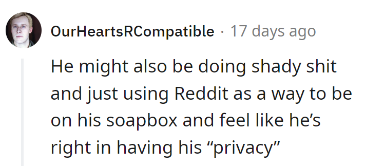 Hmm... something to ponder!