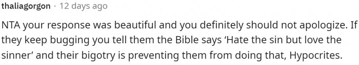 They most definitely are hypocrites.