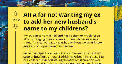 Furious Dad Battles Ex-Wife Over Attempt to Change Their Children’s Surnames to Her New Husband’s Name